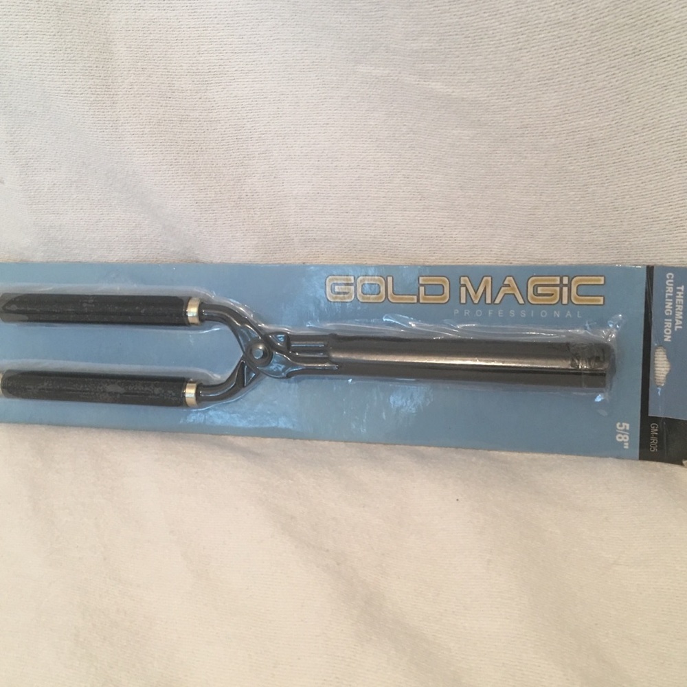 5/8” Gold Magic Professional Thermal Curling Iron